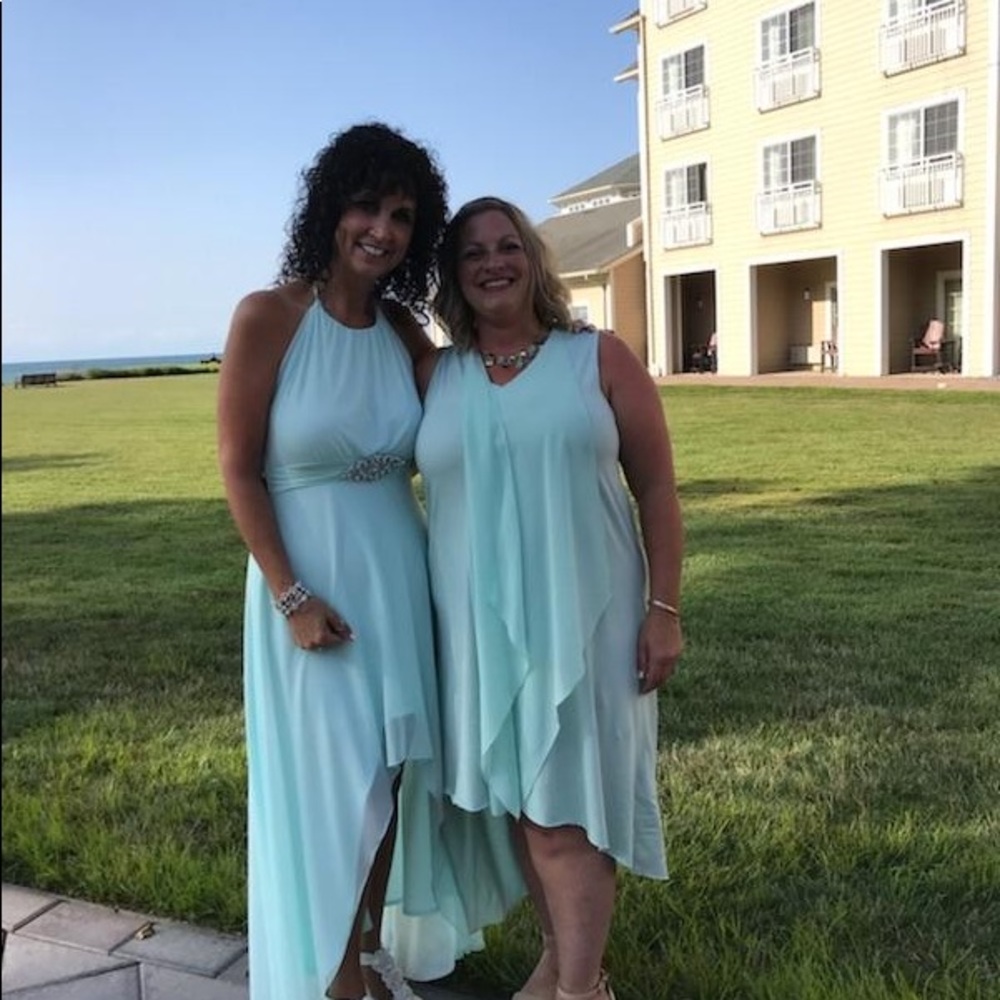 Venus Halter Aqua Halter dress size 10